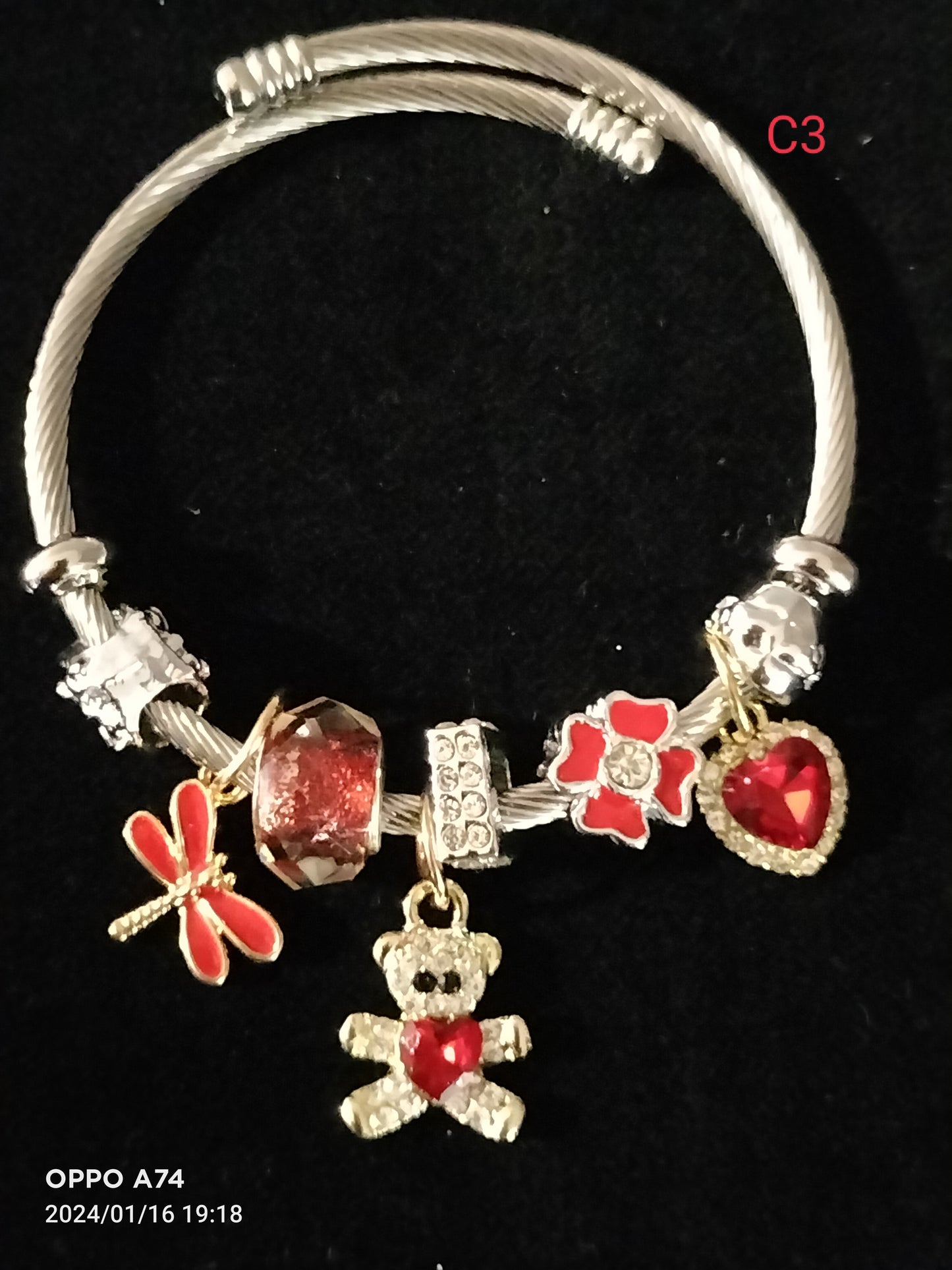 PULSERA DE MODA ABALORIOS