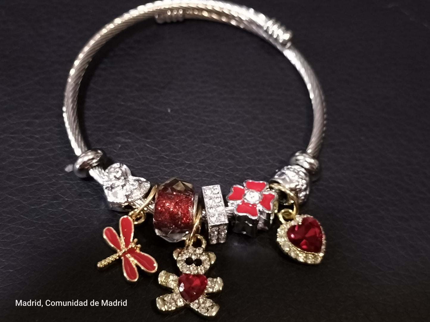 BRAZALETE MODA CON CHARM