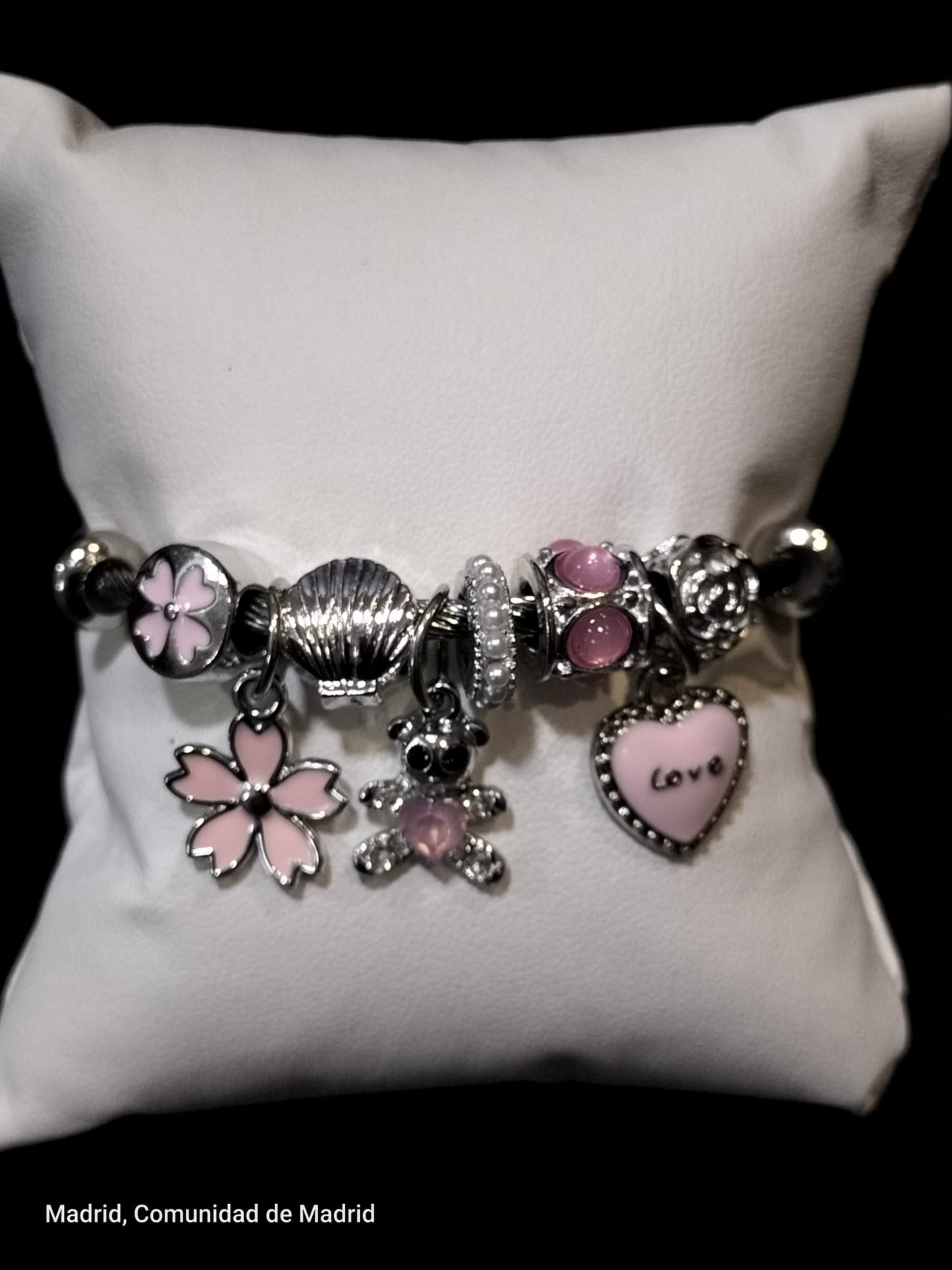 BRAZALETE MODA CON CHARM